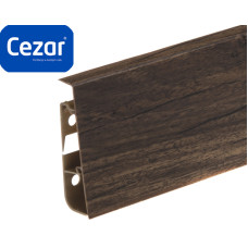 Плінтус пластиковий Cezar Hi Line Prestige Дуб Леонардо Матовий 