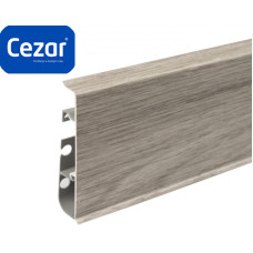 Плінтус пластиковий Cezar Hi Line Prestige ПВХ Дуб Сицилійський Матовий