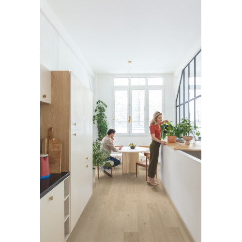 Виниловое покрытие Quick-Step Blos base - Small Planks Дуб береговой песочный AVSPT40322 (4mm)