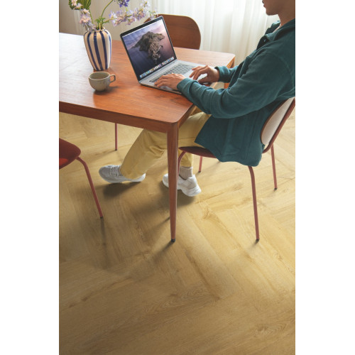 Вінілове покриття Quick-Step Pristine Herringbone (ялинка) Fall oak natural SGHBC20335 (2,5 мм)