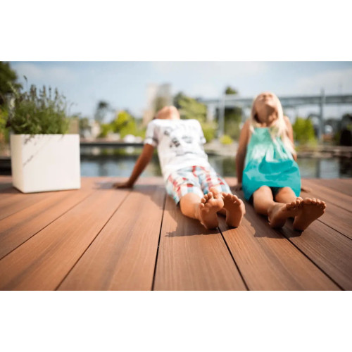 Терасна дошка EASYDECK (ДПК) DOLOMIT-16 SILVER