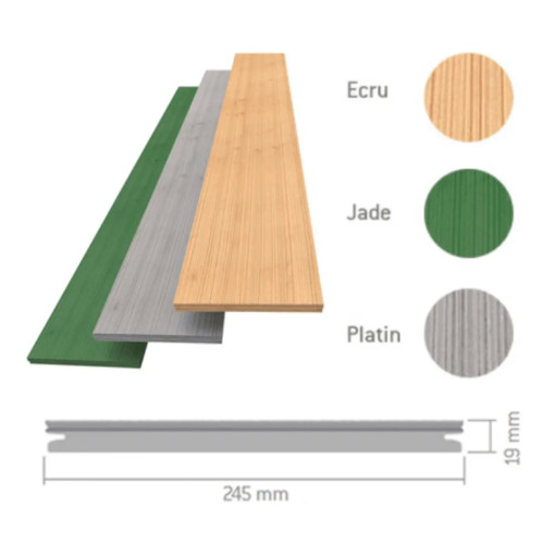 Терасна дошка EASYDECK (ДПК) DOLOMIT-19 ECRU