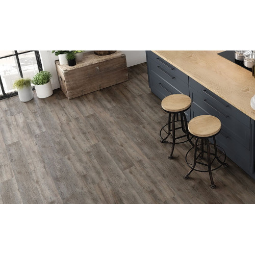 Вінілова підлога SPC Salag Дуб Темний