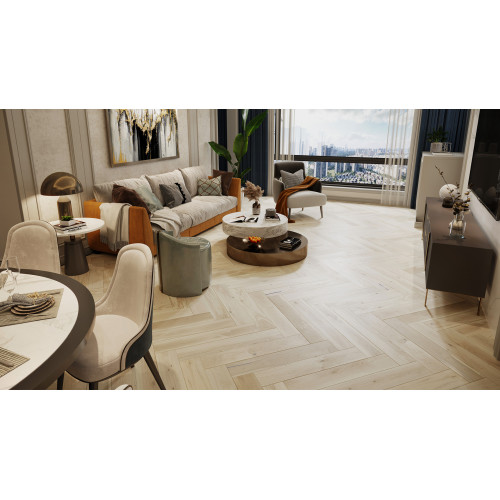 Паркетна дошка Barlinek Дуб Salt Ялинка (Herringbone) 130