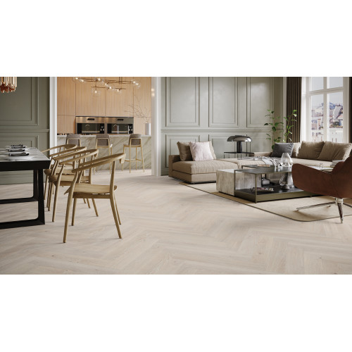 Паркетна дошка Barlinek Дуб PUDDING Ялинка (Herringbone) 130