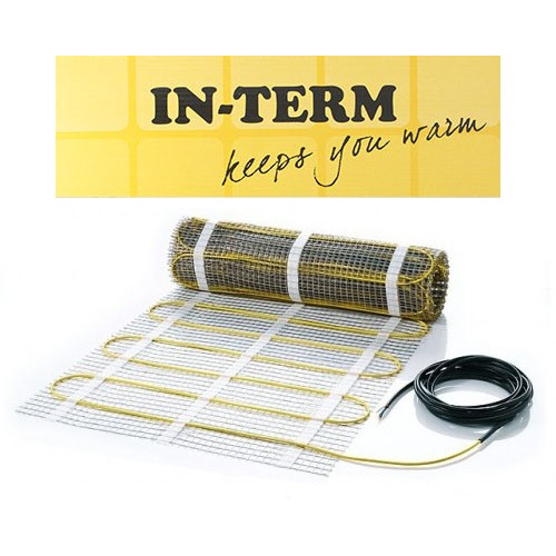 Двожильні нагрівальні мати In-Term Mat — 3,2 (640 Вт) Площа обігріву 3,2 м.кв.