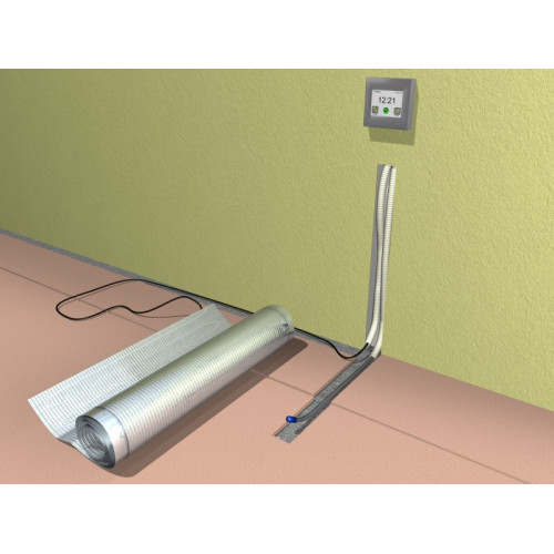 Алюмінієві нагрівальні мати Fenix ​​— 3,0 (420 Вт) Площа обігріву 3,0 м.кв