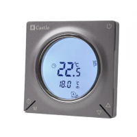 Програмований сенсорний терморегулятор AC829H WI-FI Графітовий