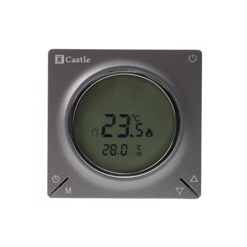 Програмований сенсорний терморегулятор AC829H WI-FI Графітовий