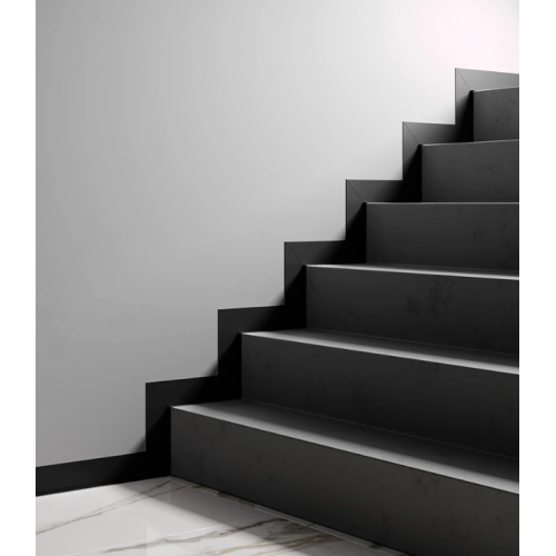 Плінтус алюмінієвий накладний L-профіль 30 мм (RAL)