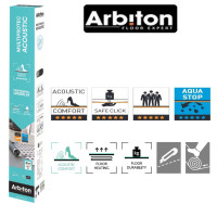 Підкладка Arbiton Multiprotec Acoustic 2 мм PU з мінералами+ALU-folie