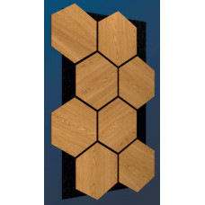 Стінова панель Linari-Wall МДФ Соти акустичні 601