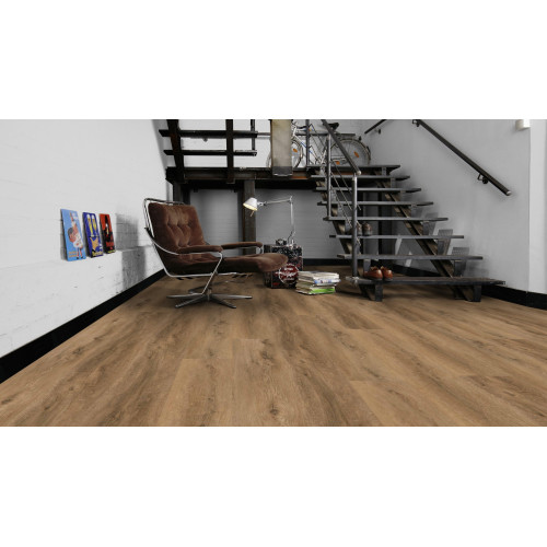 ПВХ плитка Wineo 400 RLC Wood XL Authentic Oak Brown RLC296WXL (5,5 mm)