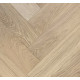 Паркетна дошка Universe Англійська Ялинка Дуб Sun Core Select V4 невидимий лак (SCHE120S) Herringbone
