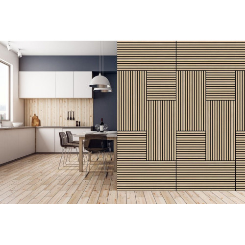 Декоративна стінова панель Jangal Modular Wall 11001A Дуб Летея