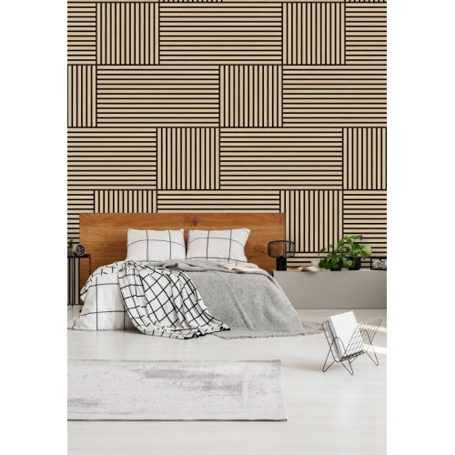 Декоративная cтеновая панель Jangal Modular Wall 11000A Дуб Фанал