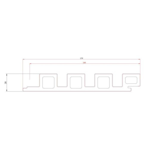 Фасадна дошка Modern Cladding Brown