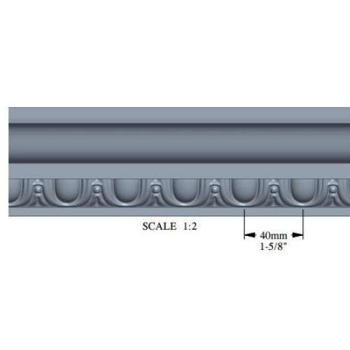 Декоративний гибкий карниз Orac Decor C212 Flex