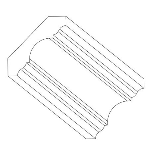 Декоративний гибкий карниз Orac Decor C215 Flex