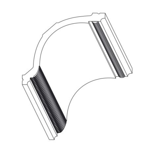 Декоративный гибкий карниз Orac Decor C216 Flex