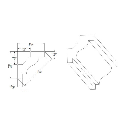 Декоративний карниз Orac Decor C230