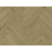 Виниловый пол Ceramin Nuva Herringbone Glue Smoked Oak Taupe 65199 (2,5 мм)