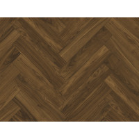 Вінілова підлога Ceramin Nuva Herringbone Glue Walnut Red Brown 65204 (2,5 мм)