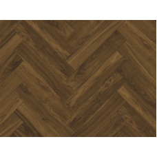 Вінілова підлога Ceramin Nuva Herringbone Glue Walnut Red Brown 65204 (2,5 мм)