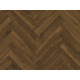 Вінілова підлога Ceramin Nuva Herringbone Glue Walnut Red Brown 65204 (2,5 мм)