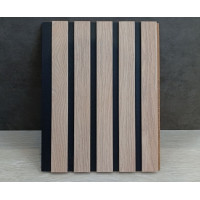 Декоративна стінова панель DePro Natural Wood Black