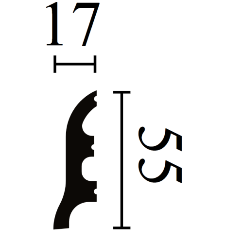 Плінтус підлоговий NMC WALLSTYL FL3 Білий