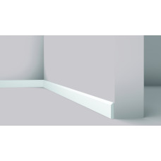 Плінтус підлоговий NMC WALLSTYL FT2 Білий