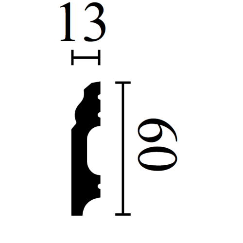 Плінтус підлоговий NMC WALLSTYL FB1 Білий