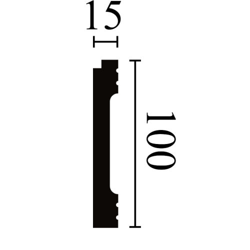 Плінтус підлоговий NMC WALLSTYL FD1 Білий