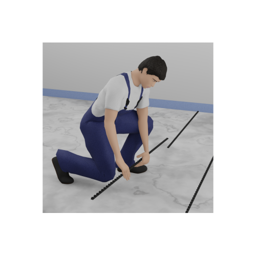 Водяна тепла підлога PROVISIM PROVI-MONO - 2.0 м.кв