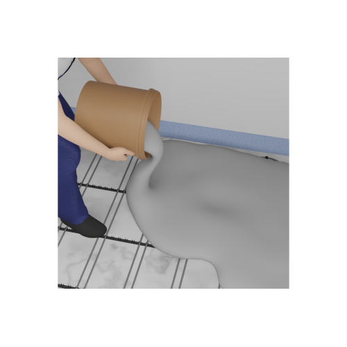 Водяна тепла підлога PROVISIM PROVI-MONO - 2.0 м.кв