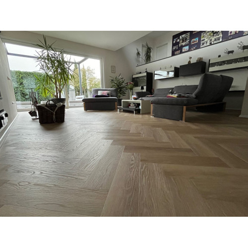 Вінілове покриття SPC CHECK Herringbone Prenzlau OAK 2074H