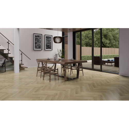 Вінілове покриття SPC CHECK Herringbone Prenzlau OAK 2074H
