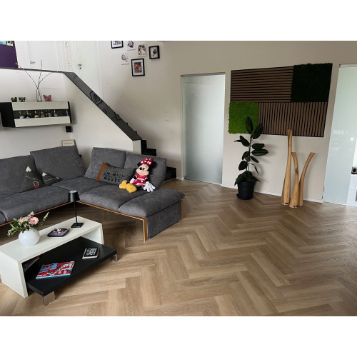Вінілове покриття SPC CHECK Herringbone Prenzlau OAK 2074H