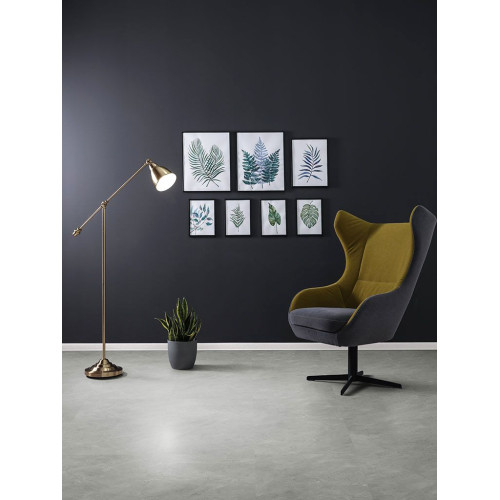 Вінілове покриття LVT CHECK Premium Tile XL Marbach Concrete 2154E (клеевой 2,5 мм)