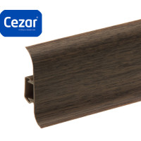 Плінтус пластиковий Cezar Premium Hikory Матовий