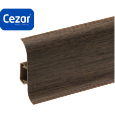 Плінтус пластиковий Cezar Premium Hikory Матовий