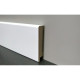 Плінтус ламінований білий МДФ 1280