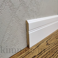 Плінтус МДФ LightForm 100х12х2000 мм Білий RAL 9003 MDF-LF03