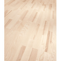 Паркетна дошка Parador Ясен лівінг білий мат-лак 3-х, колекція Classic 3060, арт.1270338, пр-во Німеччина