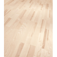 Паркетна дошка Parador Ясен лівінг білий мат-лак 3-х, колекція Classic 3060, арт.1270338, пр-во Німеччина