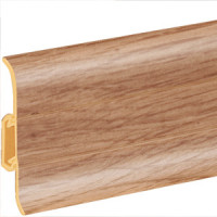 Плінтус пластиковий Cezar Premium Bambus Tajski Матовий