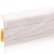 Плінтус пластиковий Cezar Premium Ясен Kaukaski Матовий