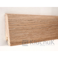 Плінтус Євро Дуб патина 60х18х2400мм KLE60-03