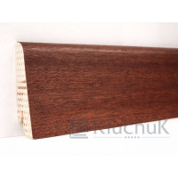 Плінтус Євро Сапелі 60х18х2400мм KLE60-07